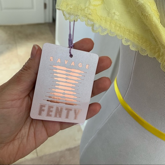 NWT Savage X Fenty Lime Green Bra 32 A - Picture 3 of 5